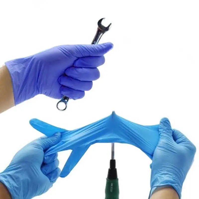 Disposable Beautification&Healthcare Blue Nitrile Citizen Glovers