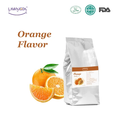 Порошок со вкусом сладкого апельсина, съедобный апельсиновый ароматизатор для шипучих таблетированных конфет в твердых напитках